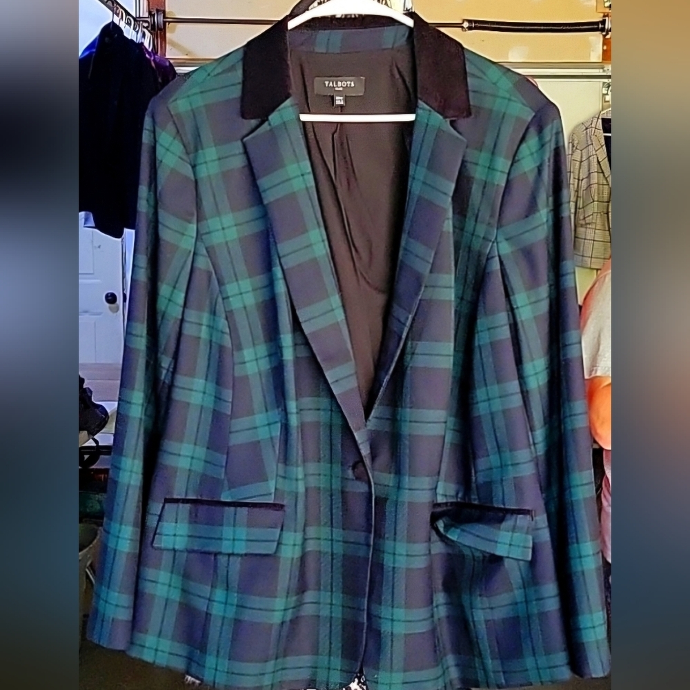 Talbots 20w suit jacket blazer